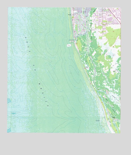 Naples South, FL USGS Topographic Map