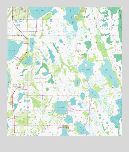 Narcoossee, FL USGS Topographic Map