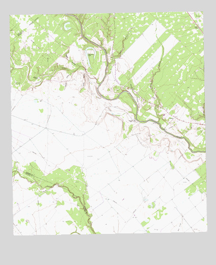 Navidad, TX USGS Topographic Map