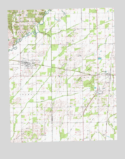 Naylor, MO USGS Topographic Map