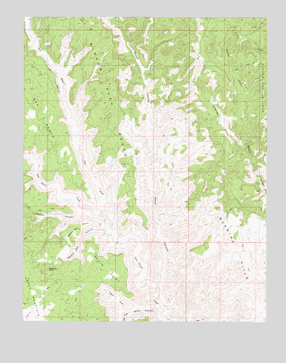 Needle Eye Point, UT USGS Topographic Map