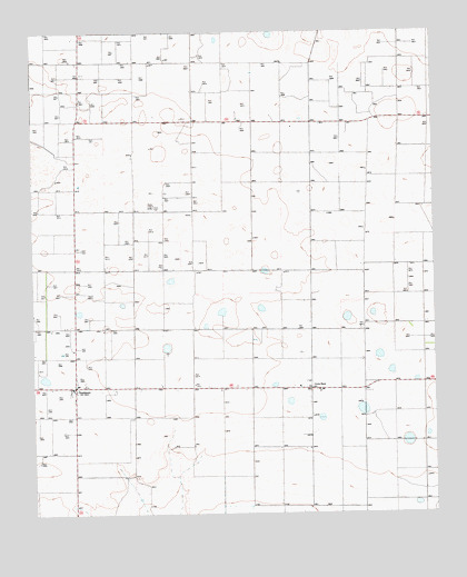 Needmore, TX USGS Topographic Map