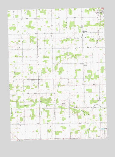 Needmore, MI USGS Topographic Map