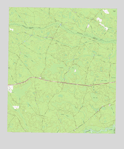 Needmore, GA USGS Topographic Map