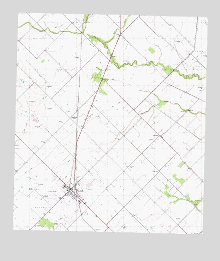 Needville, TX USGS Topographic Map