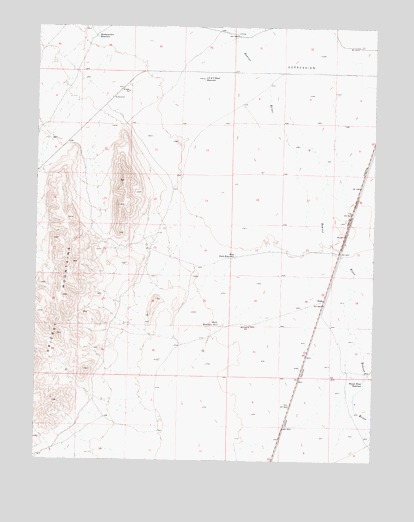Neels, UT USGS Topographic Map