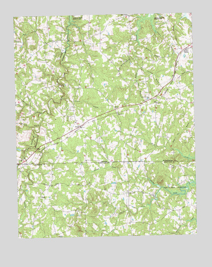 Nelson, VA USGS Topographic Map