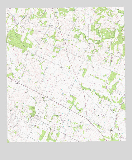 New Davy, TX USGS Topographic Map
