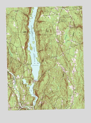 New Hartford, CT USGS Topographic Map