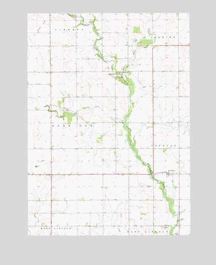 New Haven, IA USGS Topographic Map