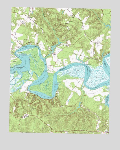 New Kent Virginia Map New Kent, Va Topographic Map - Topoquest