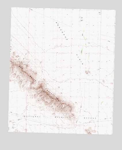 New Water Well, AZ USGS Topographic Map