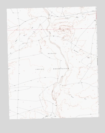 Newcomb SE, NM USGS Topographic Map
