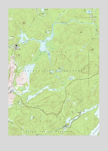 Newton Falls, NY USGS Topographic Map