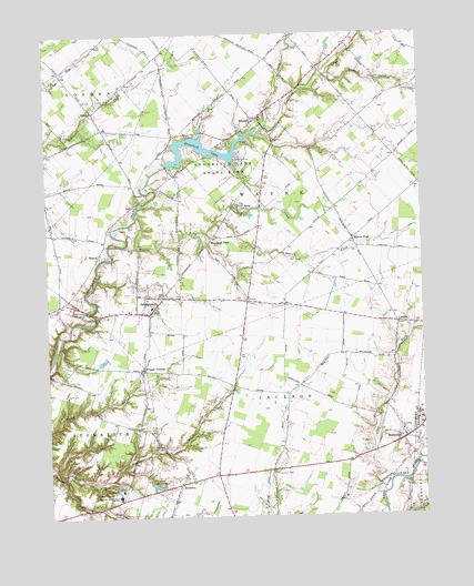 Newtonsville, OH USGS Topographic Map