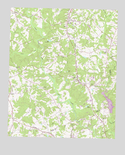 Nicholson, GA USGS Topographic Map