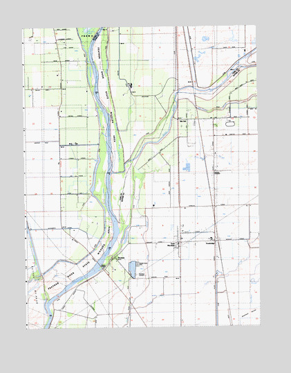 Nicolaus, CA USGS Topographic Map