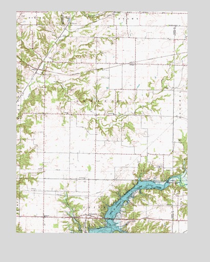 Bellmore, IN USGS Topographic Map