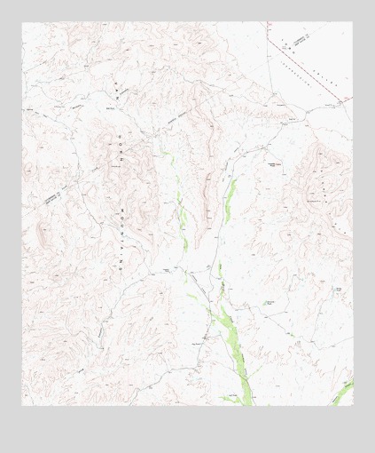Ninetysix Ranch, TX USGS Topographic Map