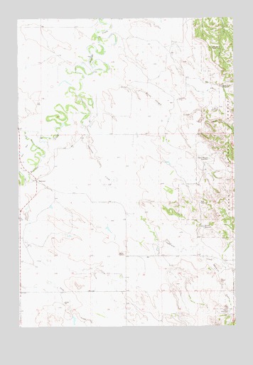 Belltower, MT USGS Topographic Map