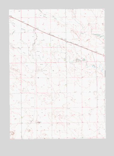 Node, WY USGS Topographic Map