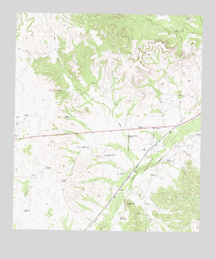 Noelke, TX USGS Topographic Map