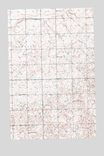 Noonan SW, ND USGS Topographic Map