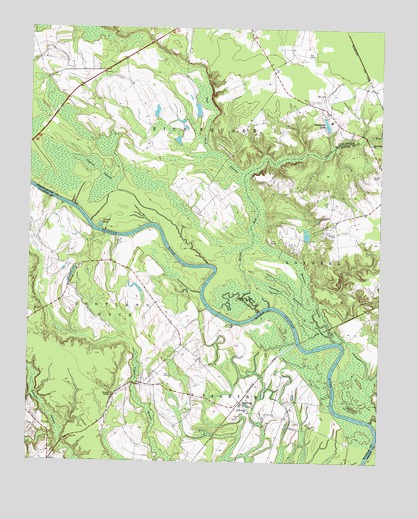 Norfleet, NC USGS Topographic Map