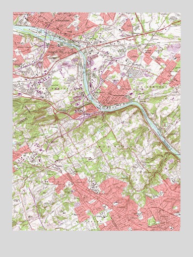 Norristown, PA USGS Topographic Map