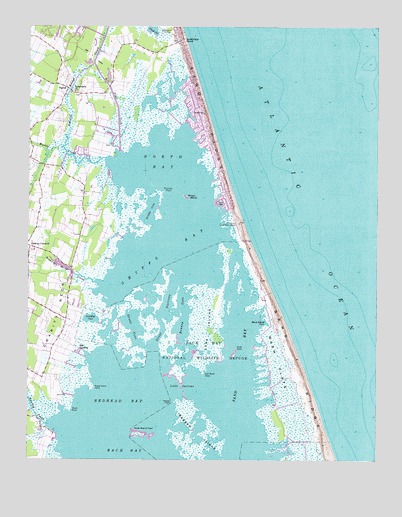 North Bay, VA USGS Topographic Map