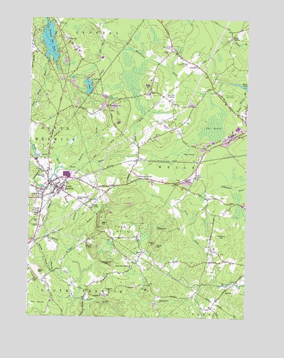 North Berwick Maine Map North Berwick, Me Topographic Map - Topoquest