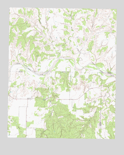 Northfield, TX USGS Topographic Map