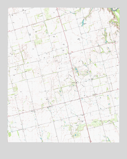 Northside, TX USGS Topographic Map