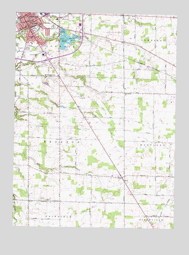Norwalk, OH USGS Topographic Map