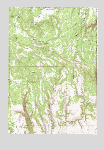 Akers Butte, OR USGS Topographic Map