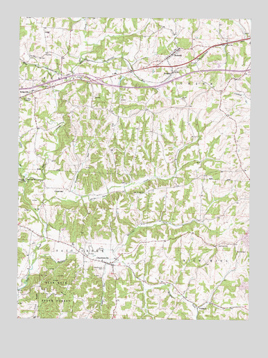 Norwich, OH USGS Topographic Map