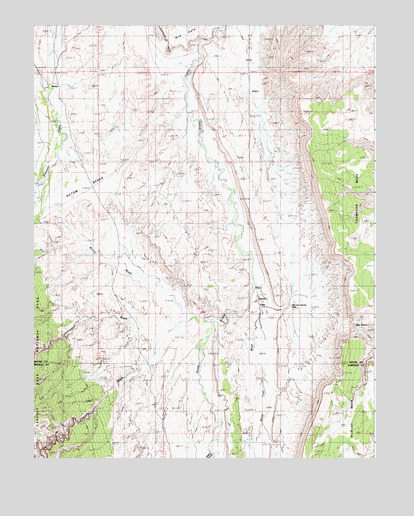 Notom, UT USGS Topographic Map