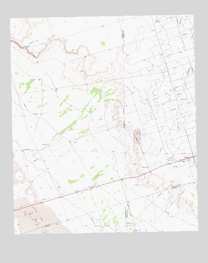 Notrees, TX USGS Topographic Map