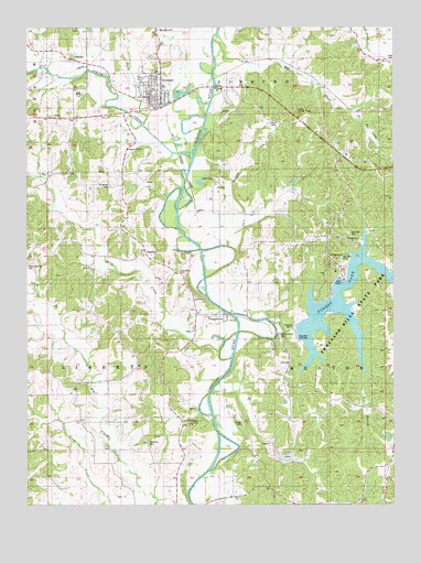 Novinger, MO USGS Topographic Map