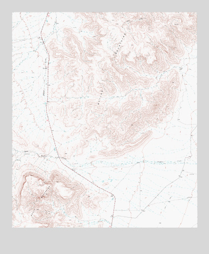 Nutt Ranch, TX USGS Topographic Map