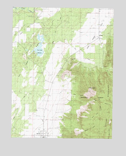 Oak City North, UT USGS Topographic Map