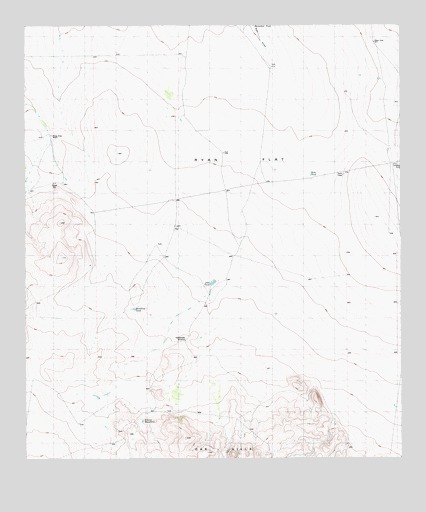 Oak Hills North, TX USGS Topographic Map