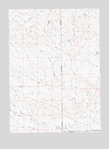 Oat Creek, WY USGS Topographic Map