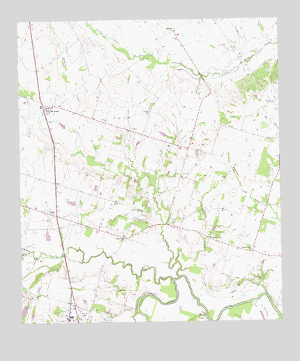 Ben Arnold, TX USGS Topographic Map