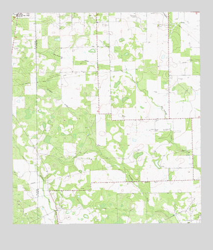 Ben Bolt NW, TX USGS Topographic Map
