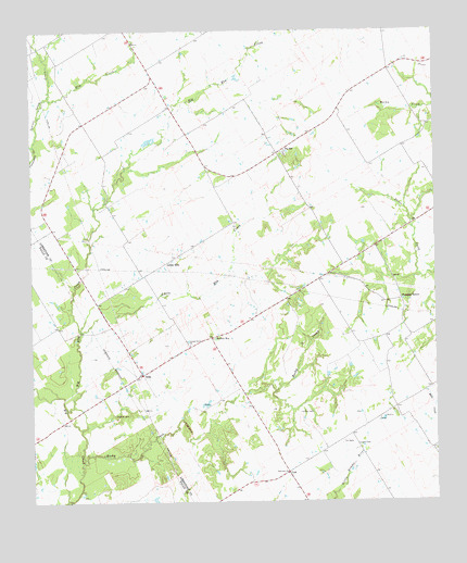 Odds, TX USGS Topographic Map