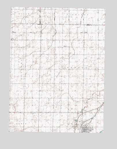 Odell, IL USGS Topographic Map