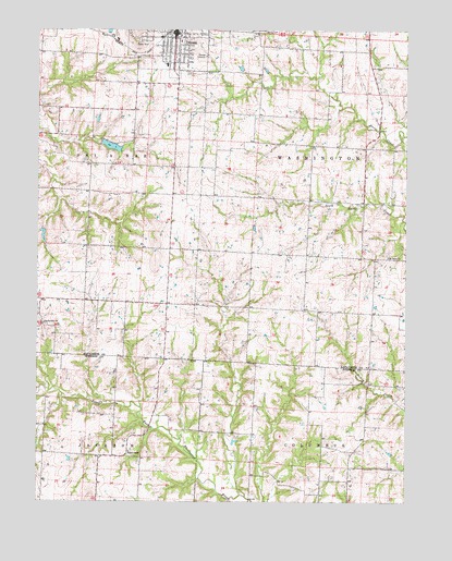 Odessa South, MO USGS Topographic Map