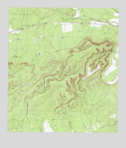 Odlaw, TX USGS Topographic Map
