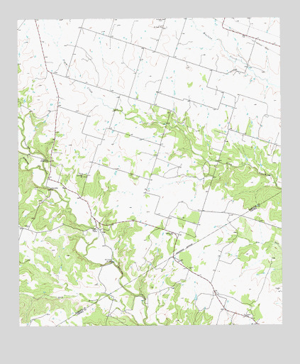 Ohio, TX USGS Topographic Map